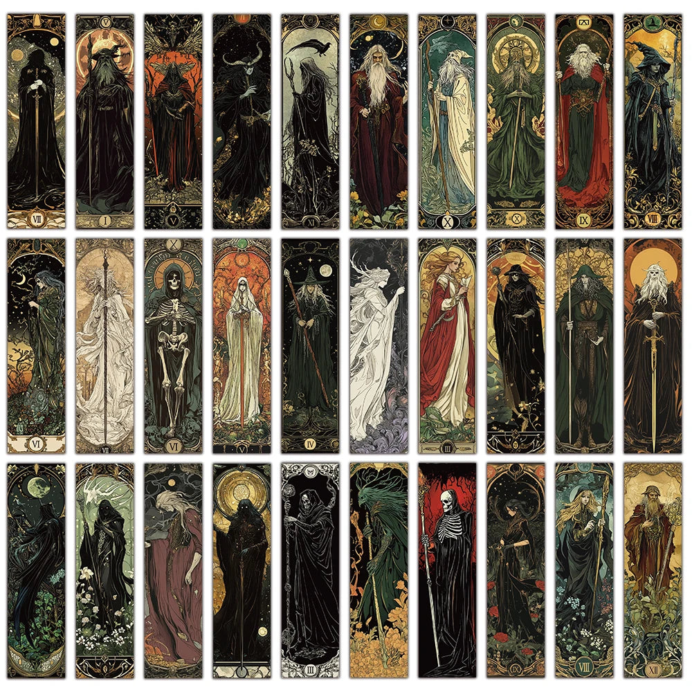Necromancer Bookmarks (30 Pieces)
