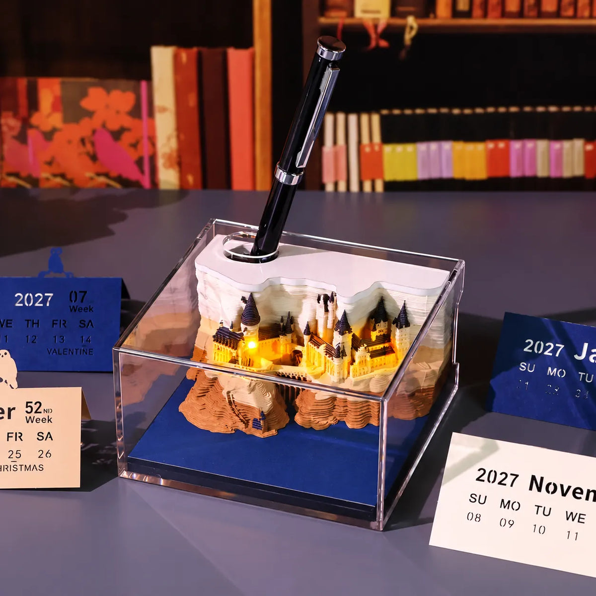 Enchanted Castle 3D Calendar (2027 Edition)
