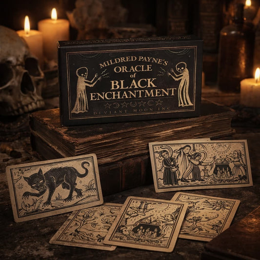 The Black Enchantment Oracle Deck (52 Cards)