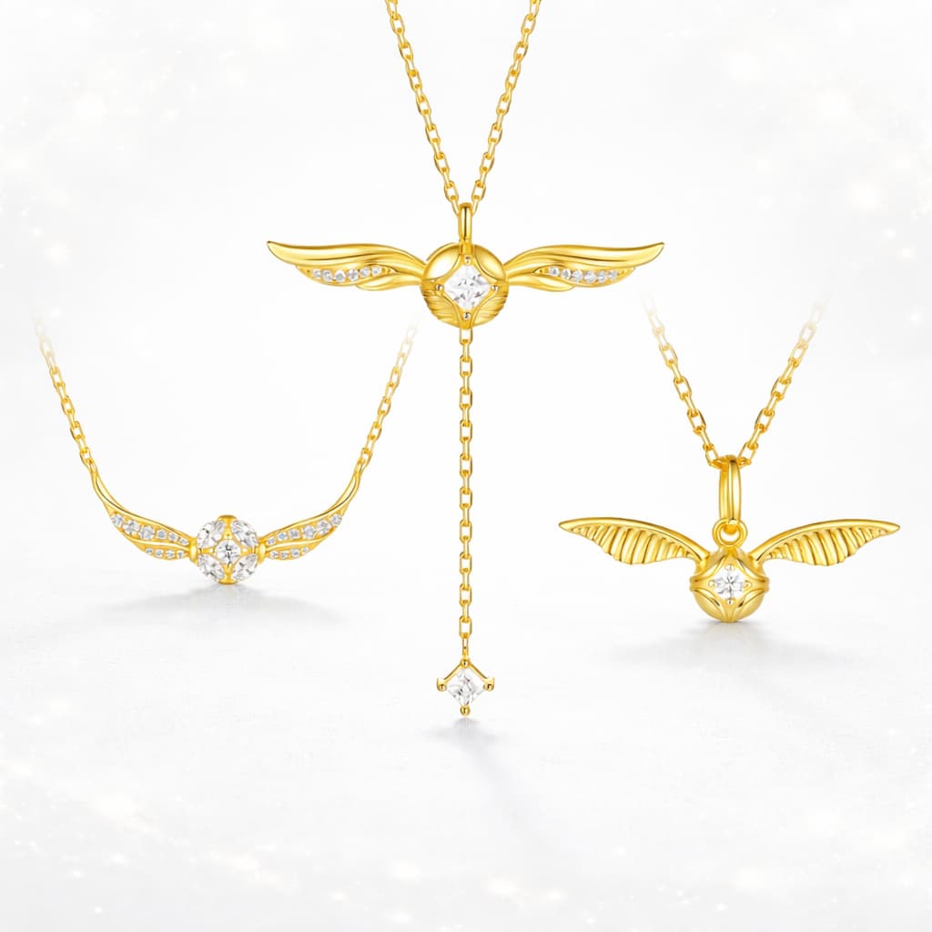 Golden Snitch Locket Necklace