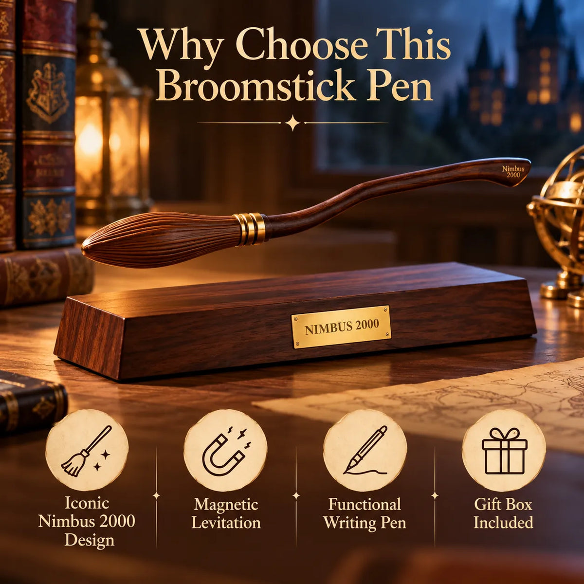 The Leviosa Broom Pen