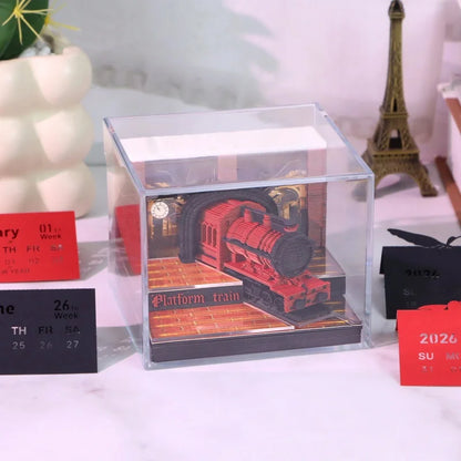 Wizard Express 3D Calendar (2026 Edition)