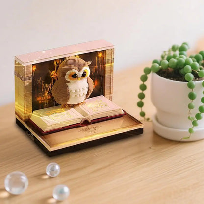 Owl Guardian 3D Calendar (2026 Edition)
