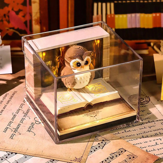 Owl Guardian 3D Calendar (2026 Edition)