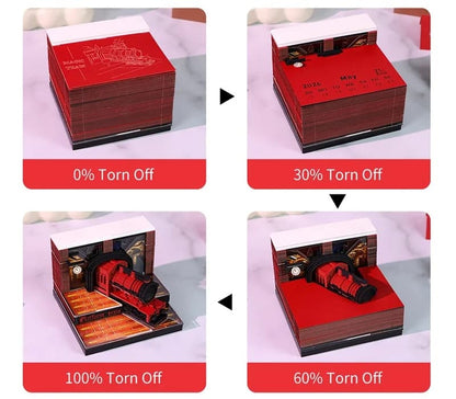 Wizard Express 3D Calendar (2026 Edition)