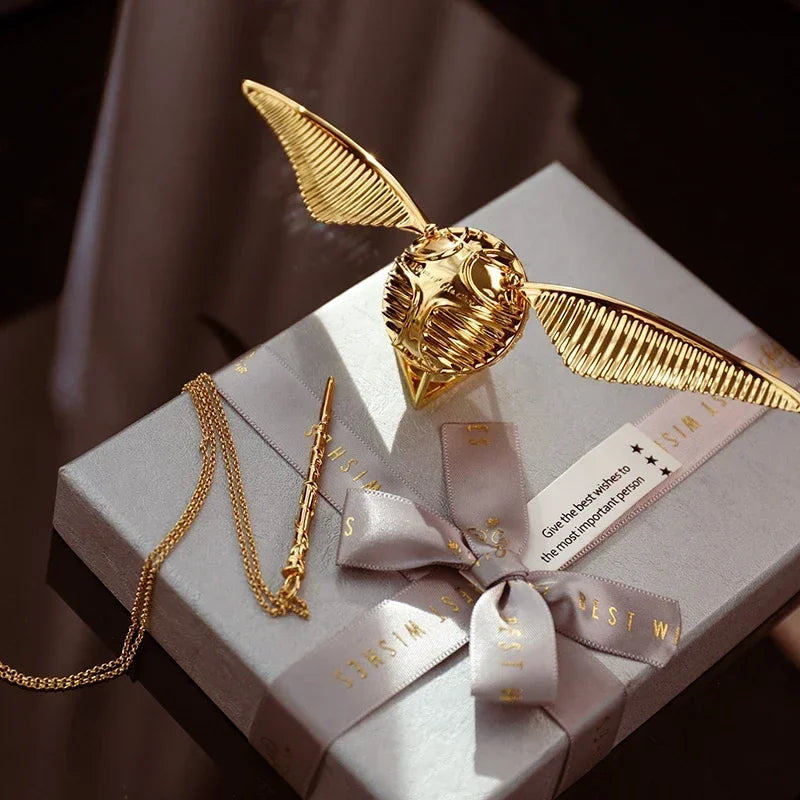 Golden Snitch Ring Box