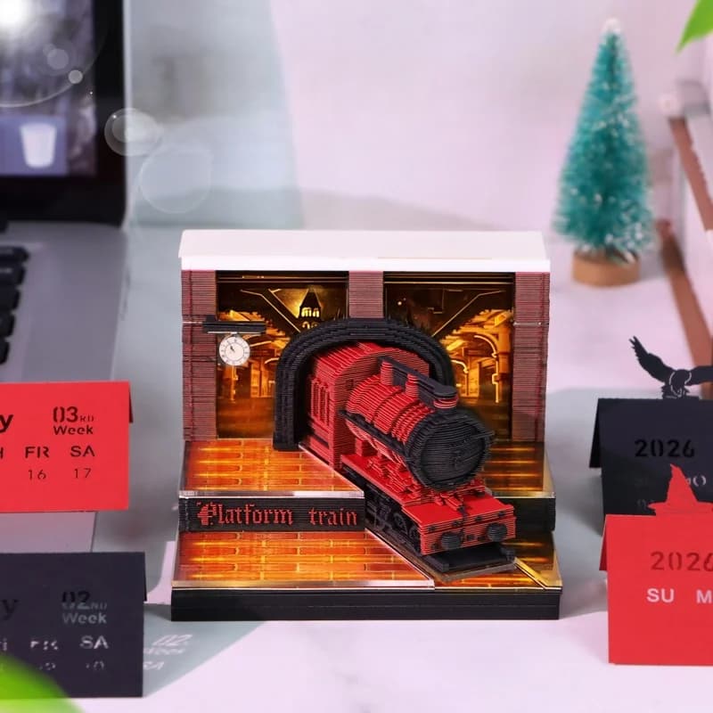 Wizard Express 3D Calendar (2026 Edition)