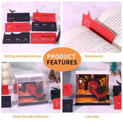 Wizard Express 3D Calendar (2026 Edition)