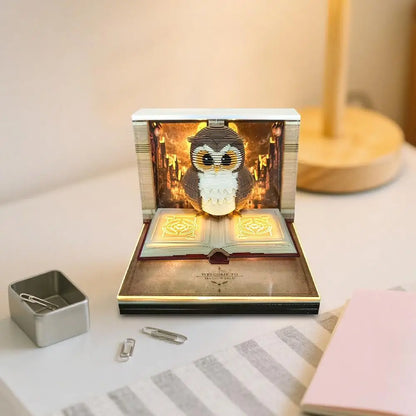Owl Guardian 3D Calendar (2026 Edition)