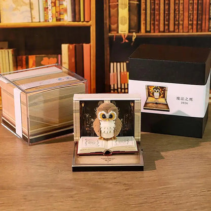 Owl Guardian 3D Calendar (2026 Edition)