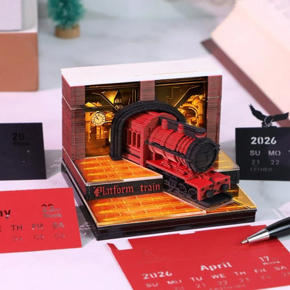Wizard Express 3D Calendar (2026 Edition)