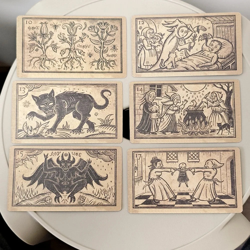 The Black Enchantment Oracle Deck (52 Cards)