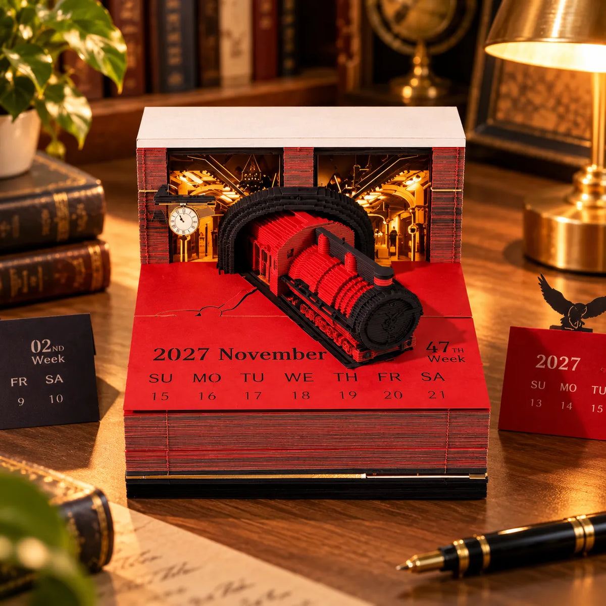 Wizard Express 3D Calendar (2027 Edition)