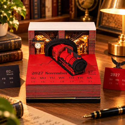 Wizard Express 3D Calendar (2027 Edition)