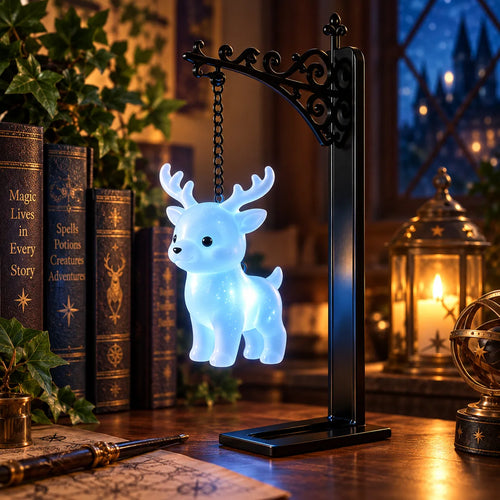 Enchanted Guardian Bookend Lamp