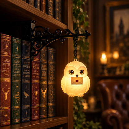 Enchanted Guardian Bookend Lamp