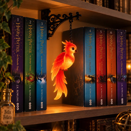 Enchanted Guardian Bookend Lamp